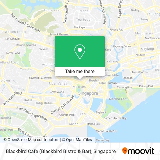 Blackbird Cafe (Blackbird Bistro & Bar) map