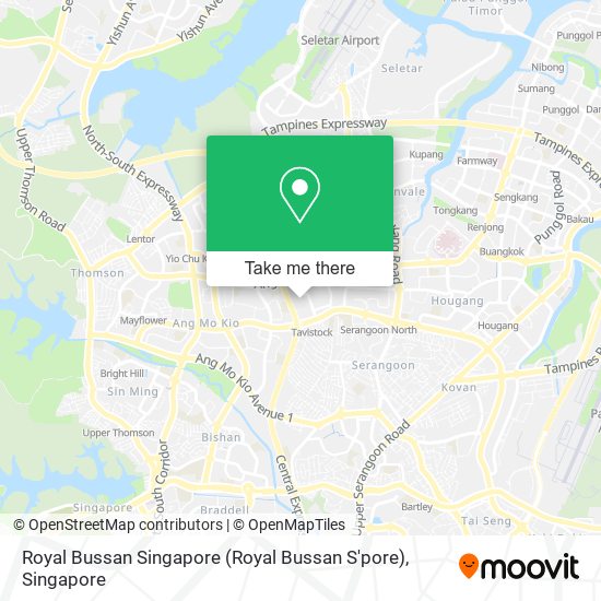 Royal Bussan Singapore (Royal Bussan S'pore)地图