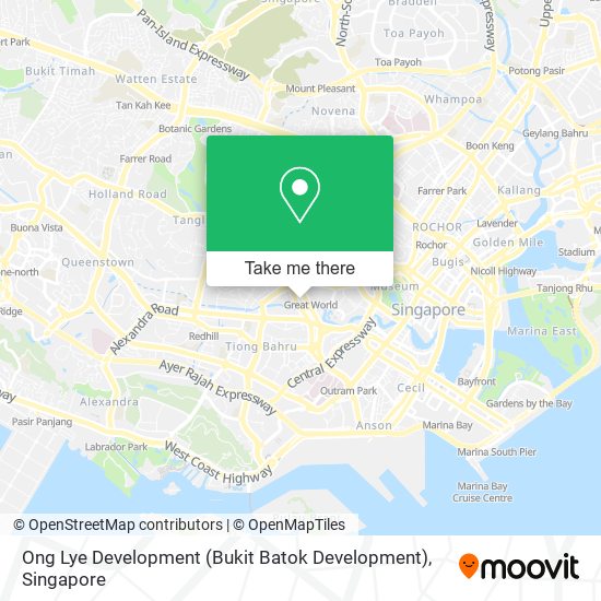 Ong Lye Development (Bukit Batok Development) map
