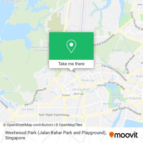 Westwood Park (Jalan Bahar Park and Playground) map