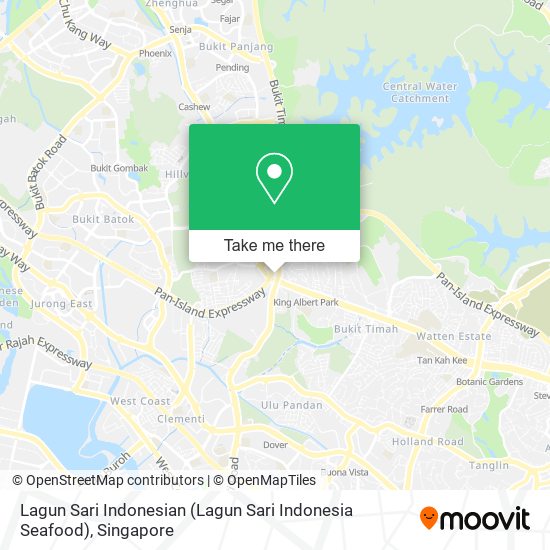 Lagun Sari Indonesian (Lagun Sari Indonesia Seafood) map