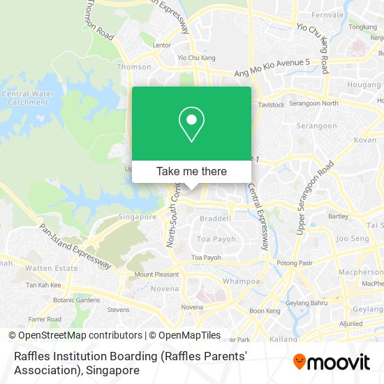 Raffles Institution Boarding (Raffles Parents' Association)地图