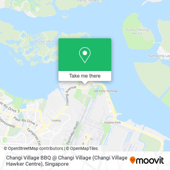 Changi Village BBQ @ Changi Village (Changi Village Hawker Centre) map