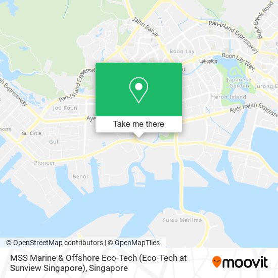MSS Marine & Offshore Eco-Tech (Eco-Tech at Sunview Singapore) map