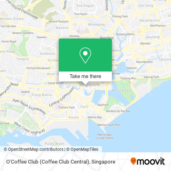 O'Coffee Club (Coffee Club Central) map