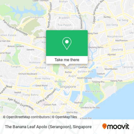 The Banana Leaf Apolo (Serangoon) map