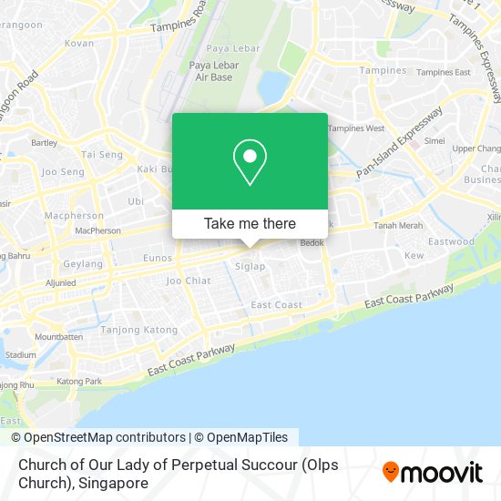 Church of Our Lady of Perpetual Succour (Olps Church) map
