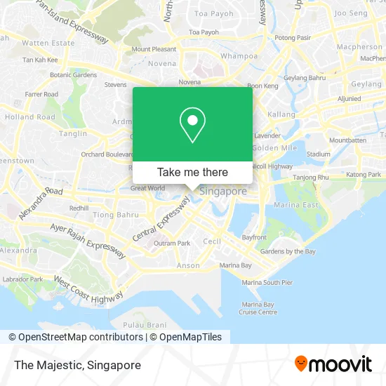 The Majestic地图