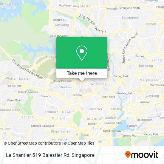 Le Shantier 519 Balestier Rd地图