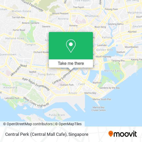 Central Perk (Central Mall Cafe) map
