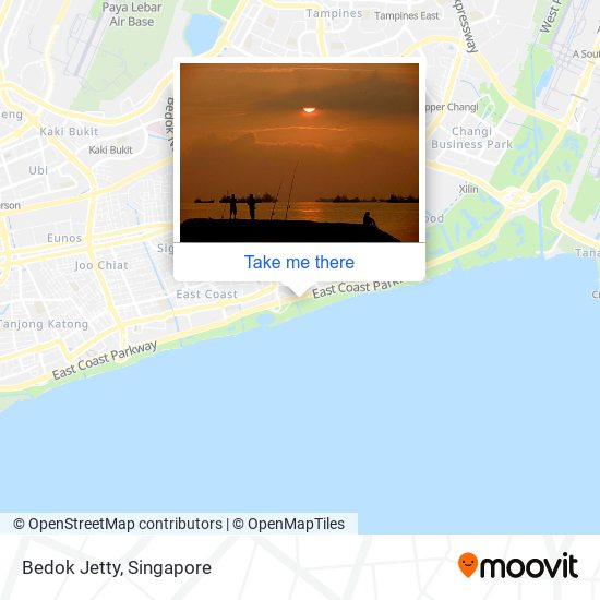 Bedok Jetty map