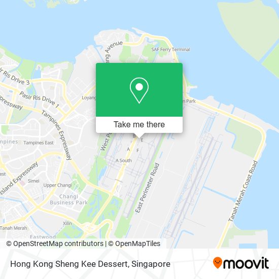 Hong Kong Sheng Kee Dessert map