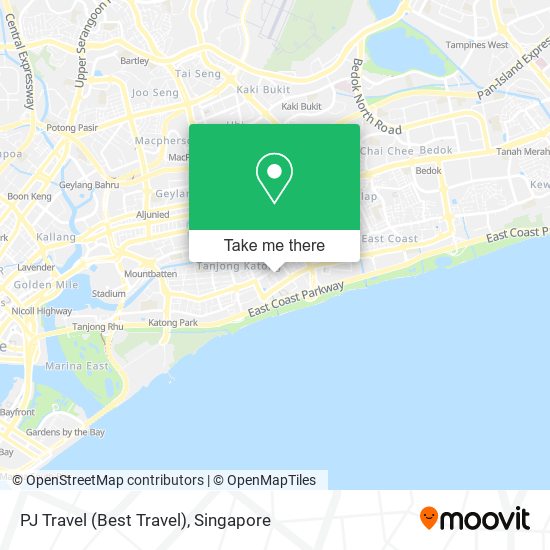 PJ Travel (Best Travel) map