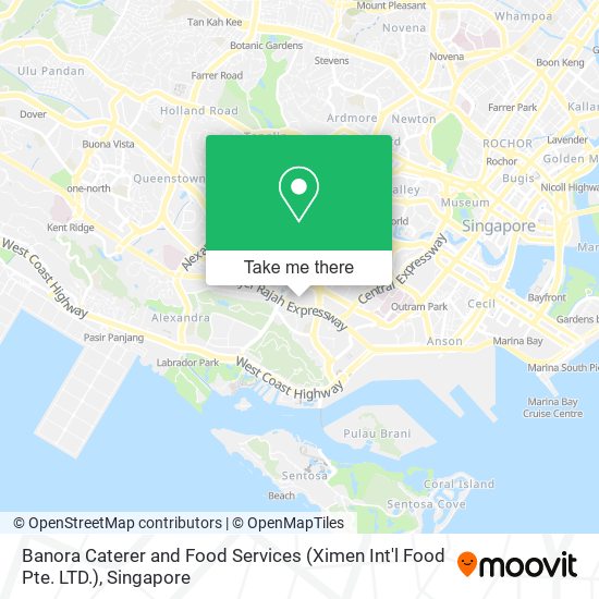 Banora Caterer and Food Services (Ximen Int'l Food Pte. LTD.) map
