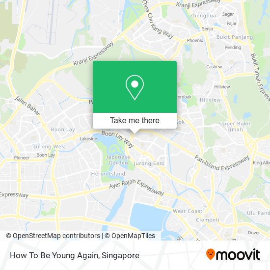 How To Be Young Again map