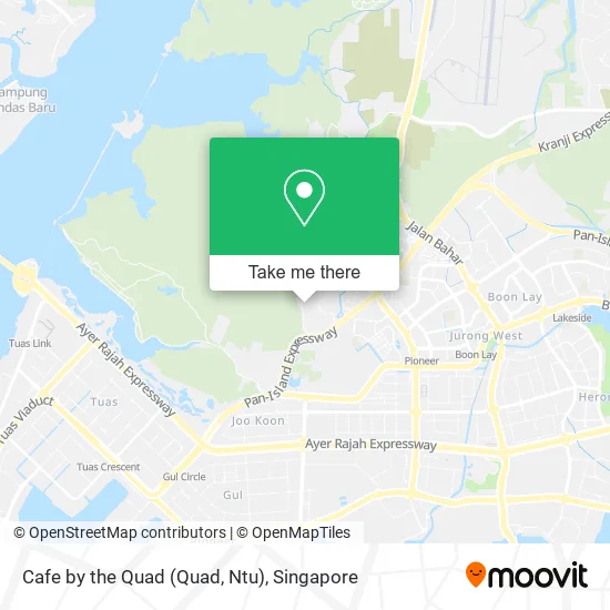 Cafe by the Quad (Quad, Ntu) map