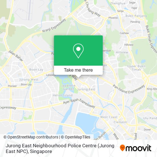 Jurong East Neighbourhood Police Centre (Jurong East NPC) map