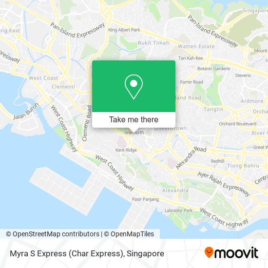 Myra S Express (Char Express) map