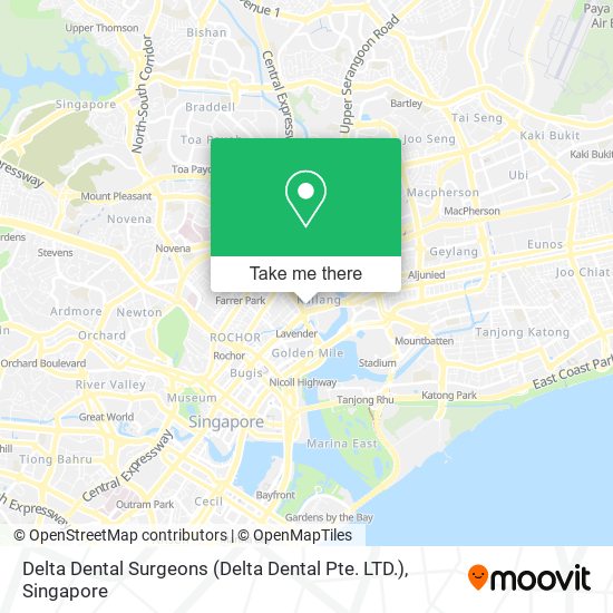 Delta Dental Surgeons (Delta Dental Pte. LTD.) map