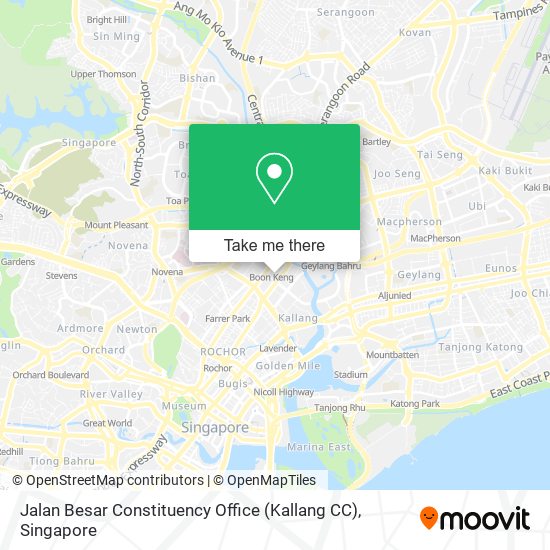 Jalan Besar Constituency Office (Kallang CC)地图