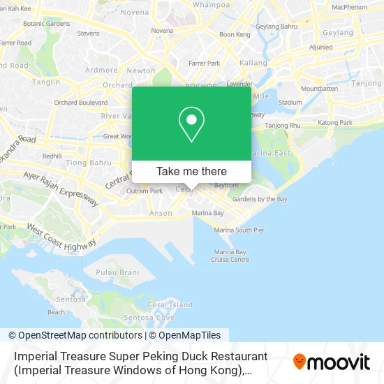 Imperial Treasure Super Peking Duck Restaurant (Imperial Treasure Windows of Hong Kong) map