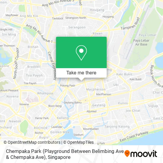 Chempaka Park (Playground Between Belimbing Ave & Chempaka Ave)地图