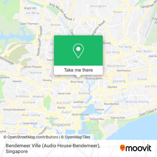 Bendemeer Ville (Audio House-Bendemeer) map