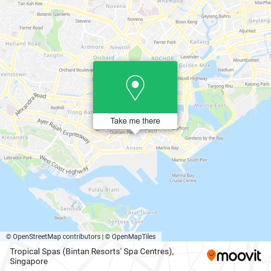 Tropical Spas (Bintan Resorts' Spa Centres) map