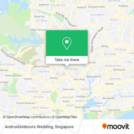 Androidsinboots Wedding map