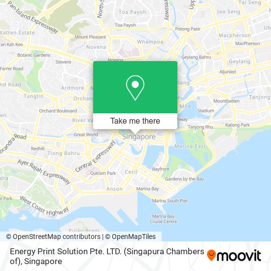 Energy Print Solution Pte. LTD. (Singapura Chambers of)地图