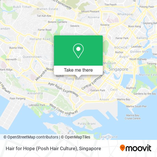 Hair for Hope (Posh Hair Culture) map