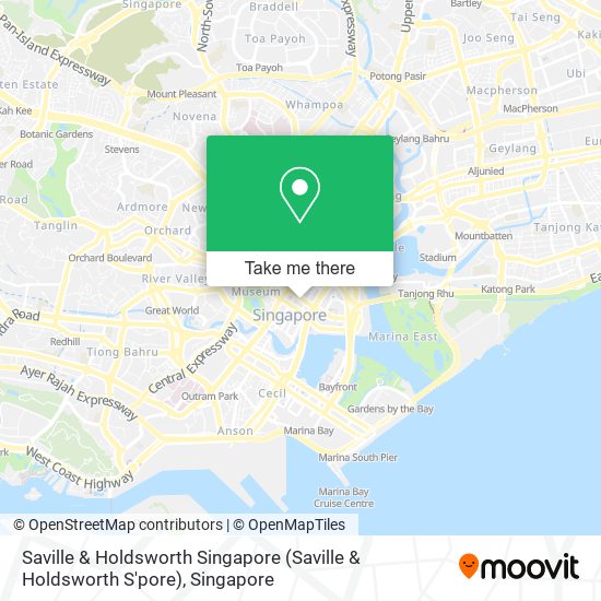 Saville & Holdsworth Singapore (Saville & Holdsworth S'pore) map