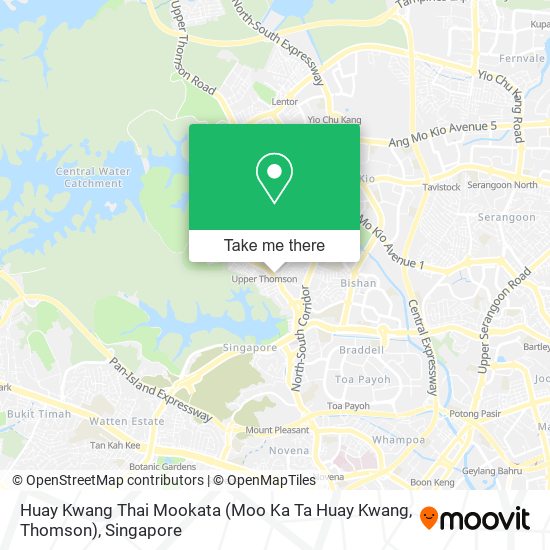 Huay Kwang Thai Mookata (Moo Ka Ta Huay Kwang, Thomson)地图