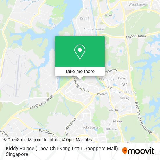 Kiddy Palace (Choa Chu Kang Lot 1 Shoppers Mall) map