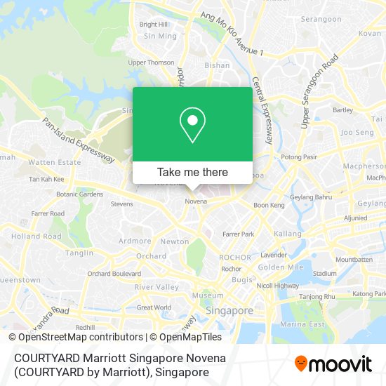 COURTYARD Marriott Singapore Novena (COURTYARD by Marriott) map