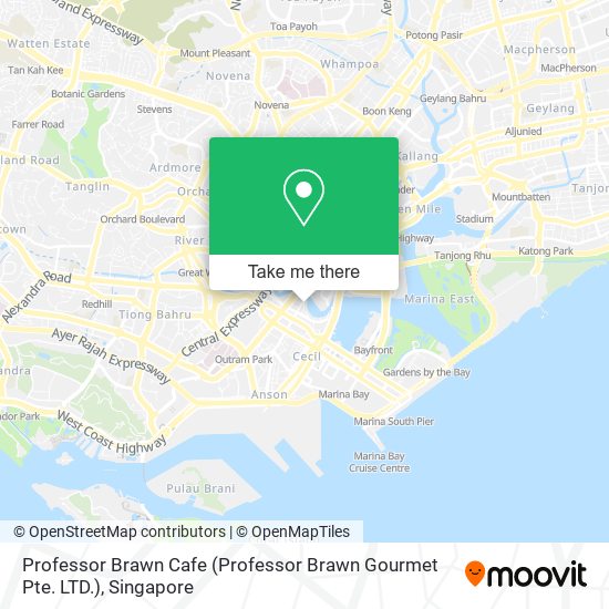 Professor Brawn Cafe (Professor Brawn Gourmet Pte. LTD.)地图