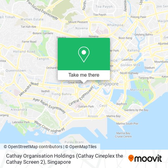 Cathay Organisation Holdings (Cathay Cineplex the Cathay Screen 2)地图