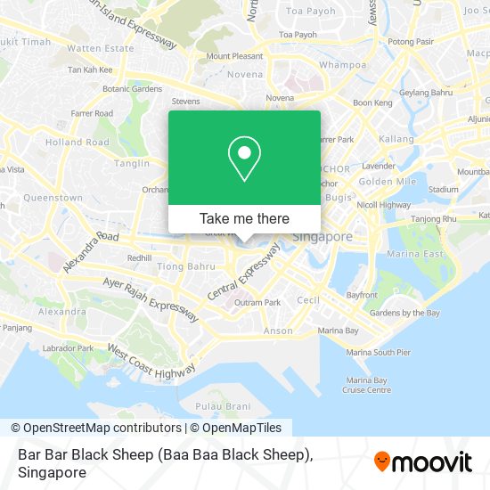 Bar Bar Black Sheep (Baa Baa Black Sheep)地图