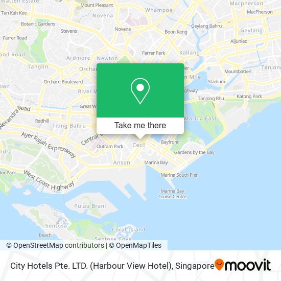 City Hotels Pte. LTD. (Harbour View Hotel) map