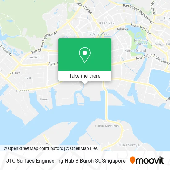 JTC Surface Engineering Hub 8 Buroh St map