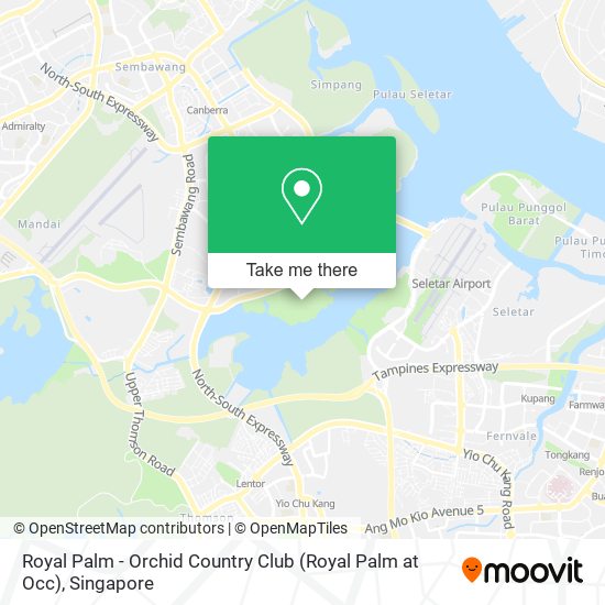 Royal Palm - Orchid Country Club (Royal Palm at Occ) map