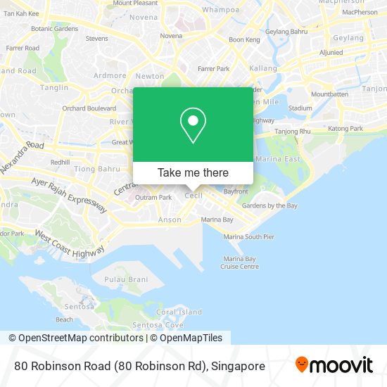 80 Robinson Road (80 Robinson Rd)地图