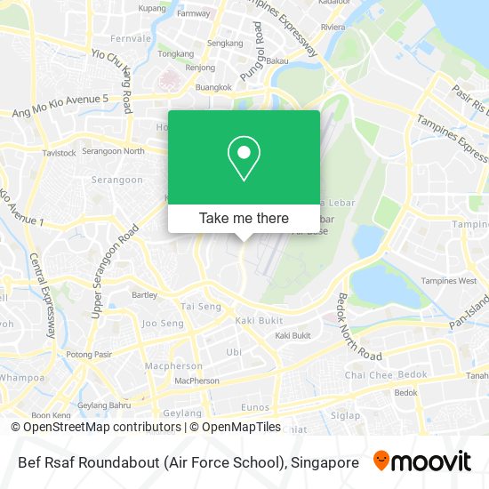 Bef Rsaf Roundabout (Air Force School) map