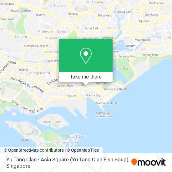 Yu Tang Clan - Asia Square (Yu Tang Clan Fish Soup) map