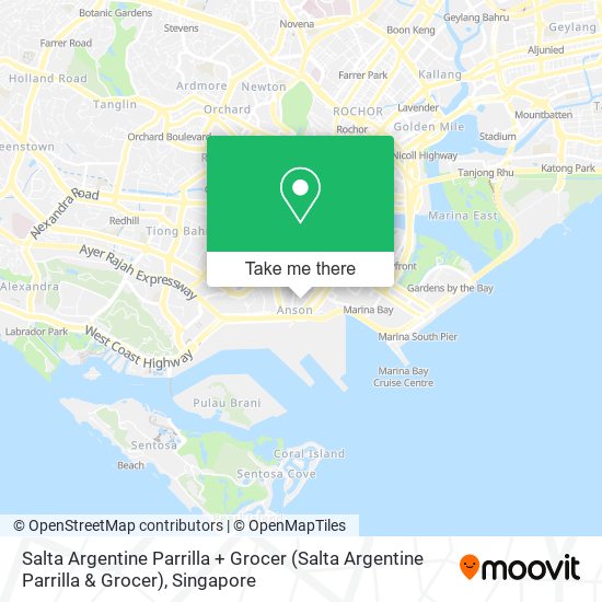 Salta Argentine Parrilla + Grocer map