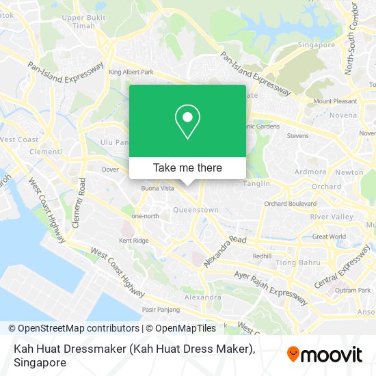 Kah Huat Dressmaker (Kah Huat Dress Maker) map