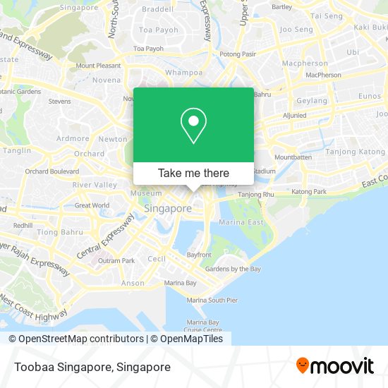 Toobaa Singapore地图