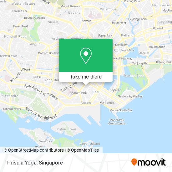 Tirisula Yoga地图