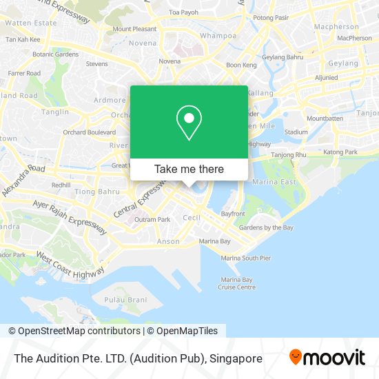 The Audition Pte. LTD. (Audition Pub) map