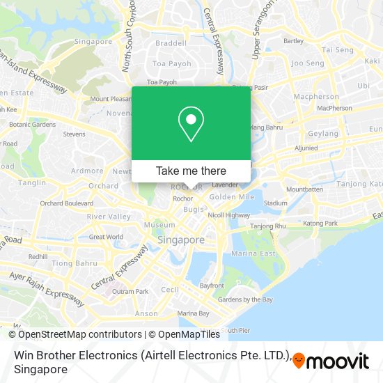 Win Brother Electronics (Airtell Electronics Pte. LTD.)地图